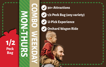 Combo Weekday Barnyard + 1/2 Peck U-Pick