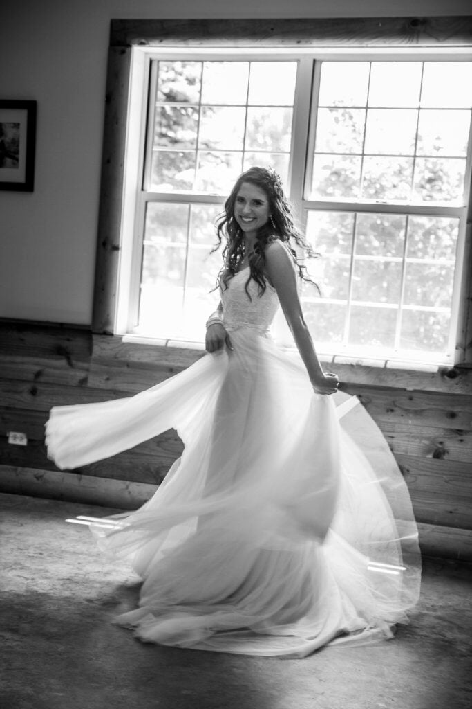 Black and White Bride