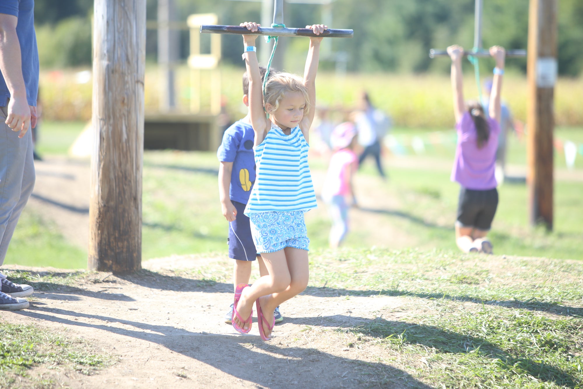 Mini Zip Line -Fall Fun