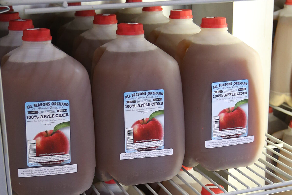 Fresh Apple Cider Orchard